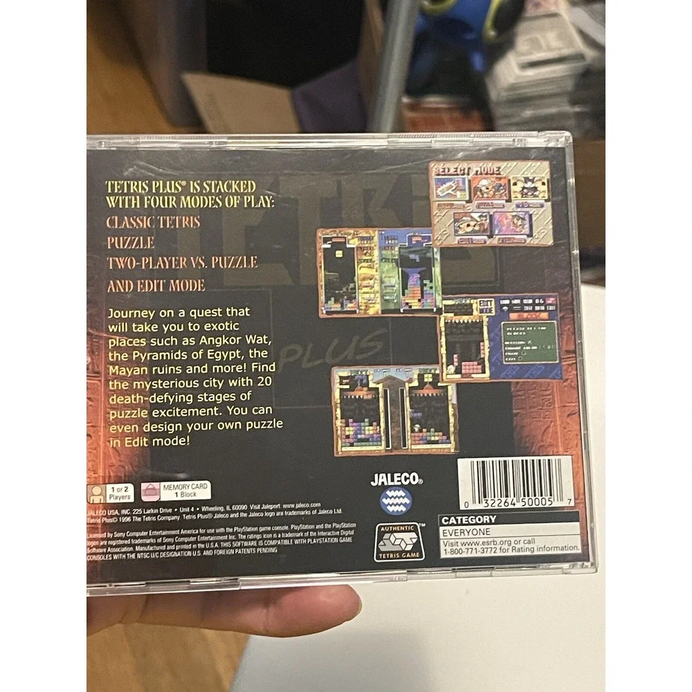 Tetris Plus (Sony‎ PlayStation 1, 1996) PS1 Greatest Hits Gold Label